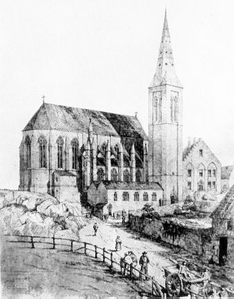 How Forbe's Church would have looked like How Forbe's Church would have looked like
